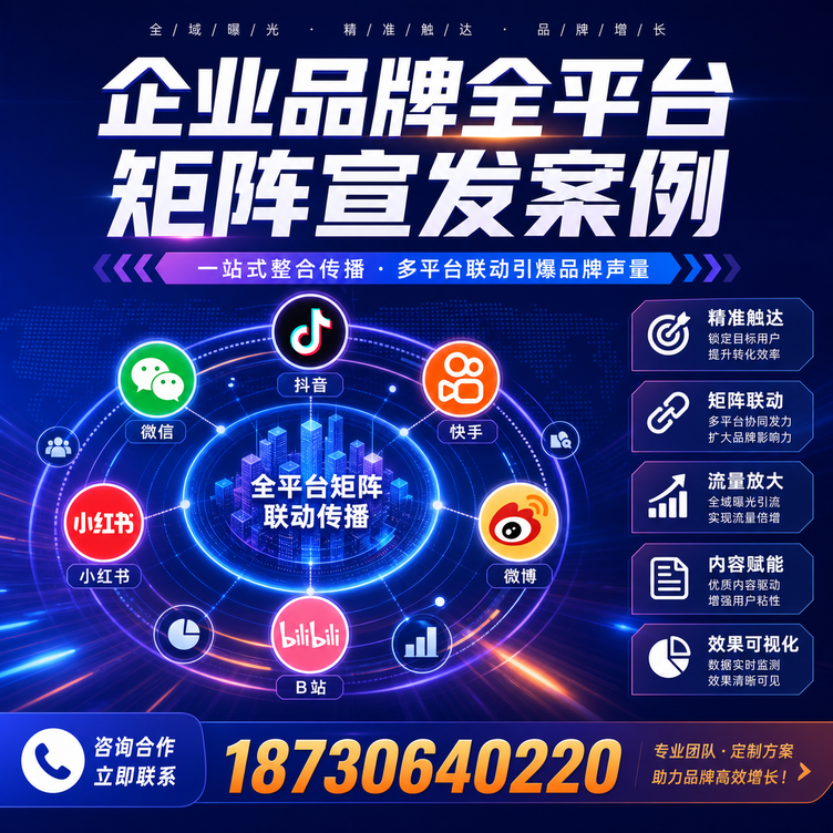 新星企业全平台自媒体品牌统一宣发落地案例