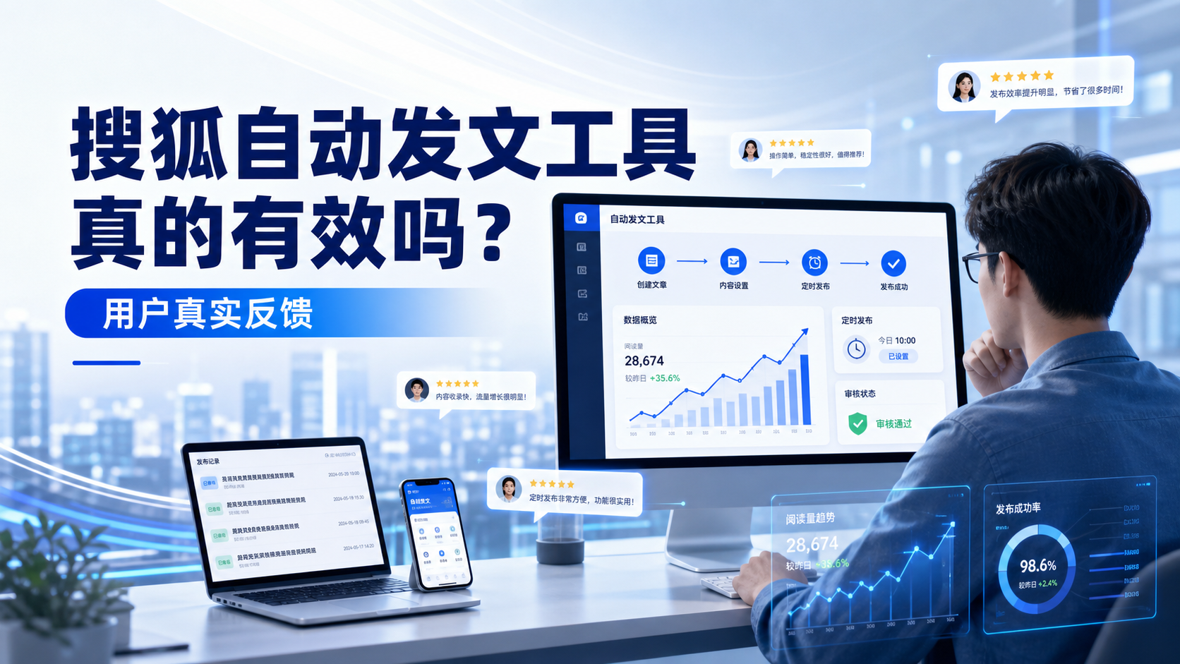 搜狐自动发文工具真的有效吗？新星用户的真实反馈